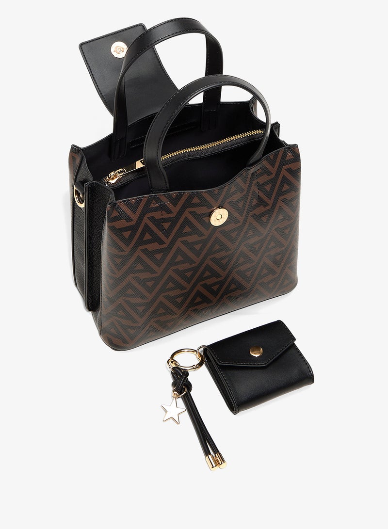 ALDO Caliora Top Handle Satchel Bag - Image 4